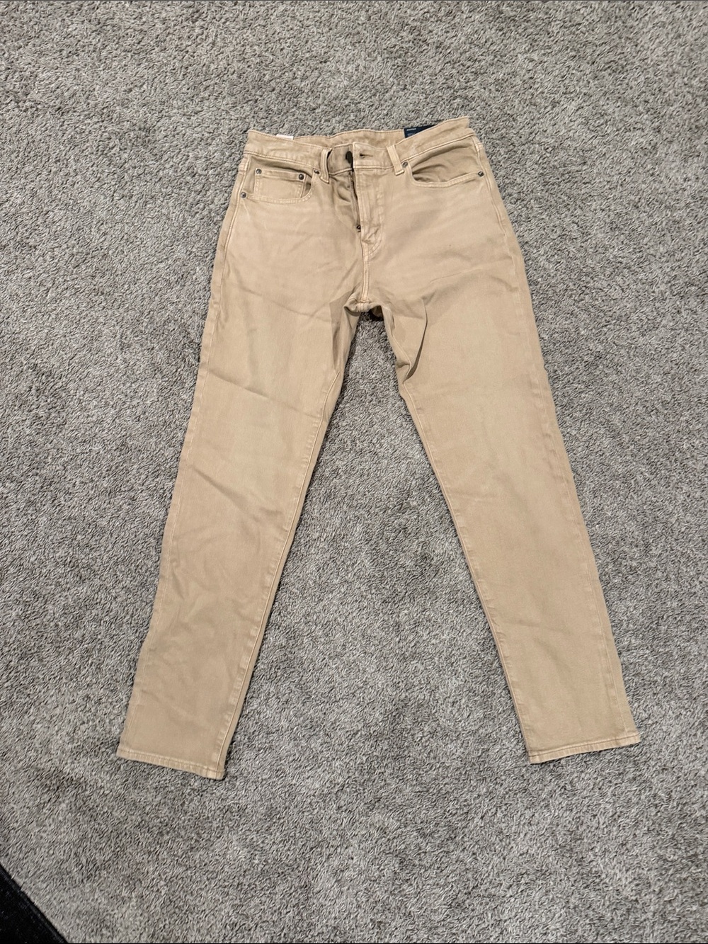 American Eagle Outfitters Tan EasyFlex Jeans- NWT 32x34
